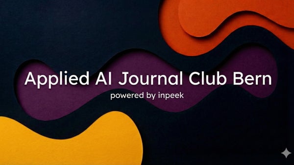 Applied AI Journal Club Bern