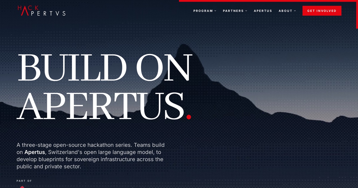 Hack Apertus 2026/27