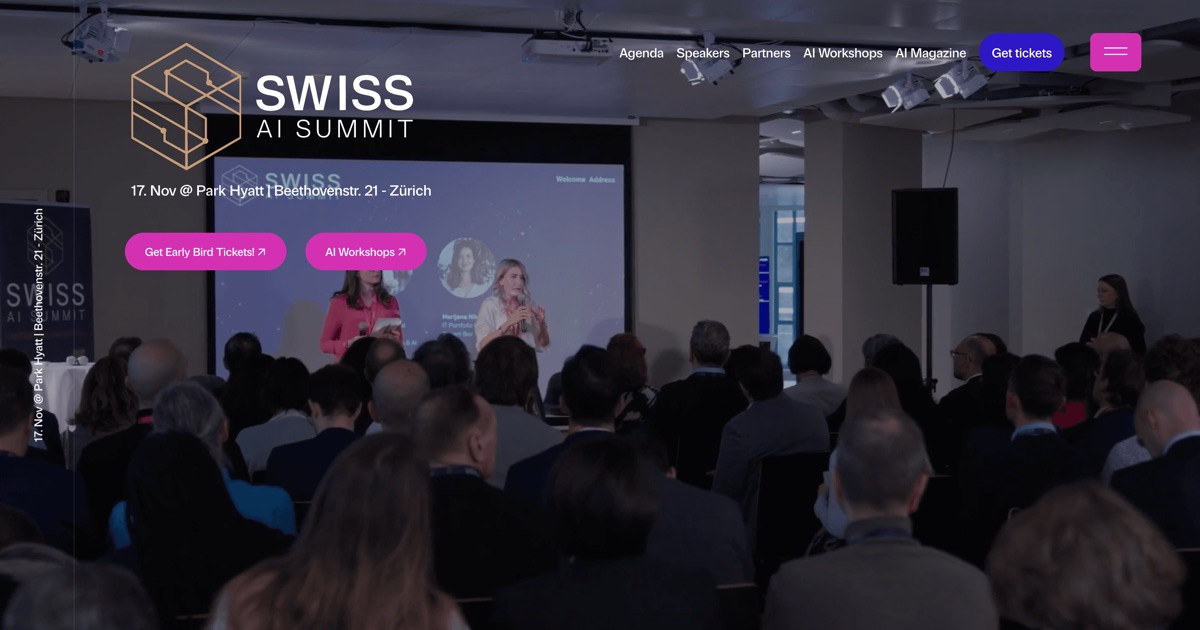 Swiss AI Summit 2026
