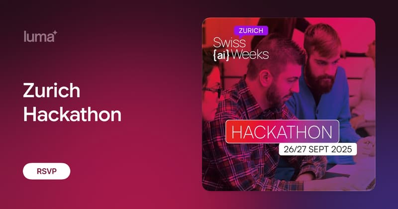 Zurich Hackathon 2026